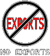No Exports, Export Restrictions Warning